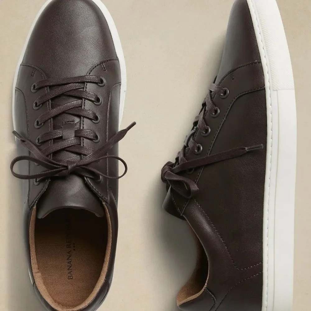 Banana Republic Sneakers Size 9.5 in Dark Brown NWT no box